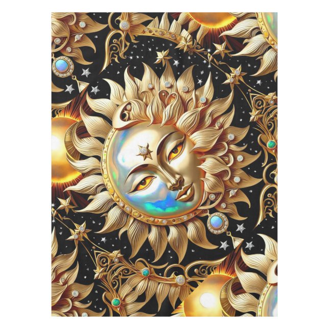 Jeweled Sun Tablecloth (Front)