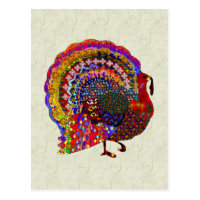 Jeweled Turkey Postcard