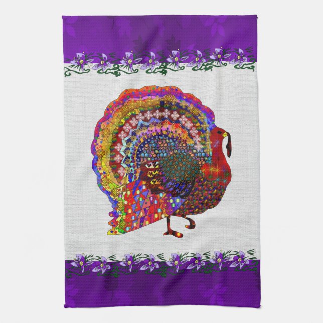 Jeweled Turkey Towel (Vertical)