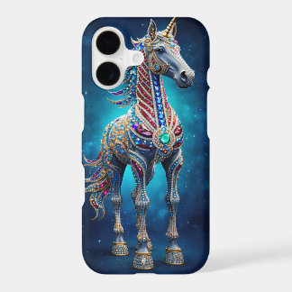 Jeweled Unicorn iPhone 17 Case
