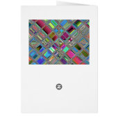 Jewelee Modern Mosaic Art Cards (Back)