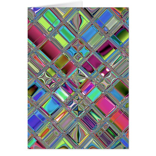 Jewelee Modern Mosaic Art Cards (Front)