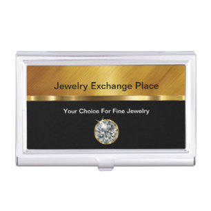 Jeweler Business Card Cases