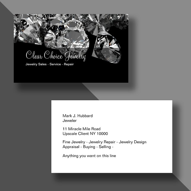 Jeweler Business Card Template New (Creator Uploaded)