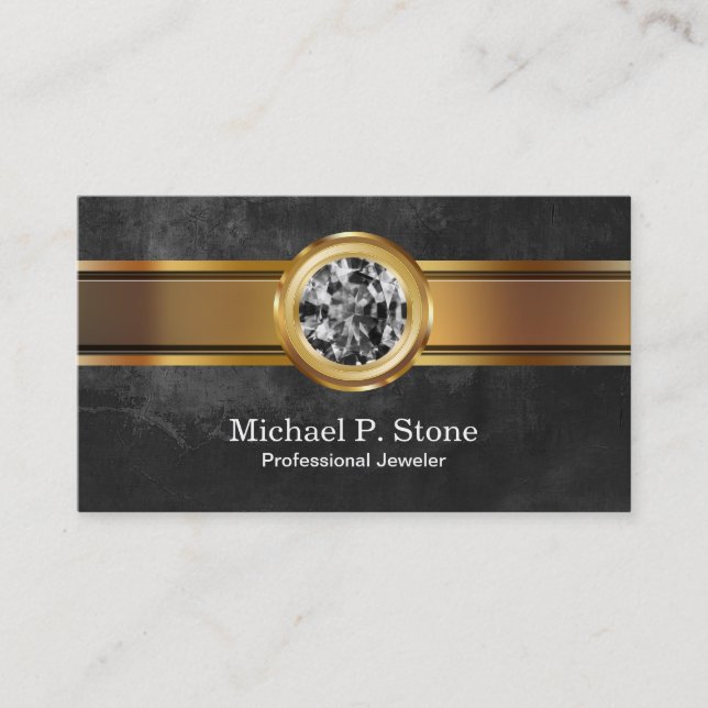 Jeweler Business Cards (Front)