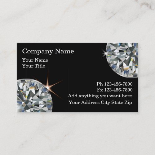 Jeweler Business Cards