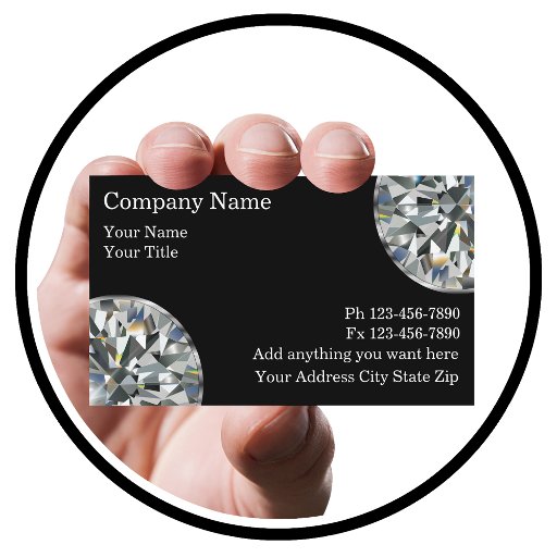Customizable Jeweler Business Cards