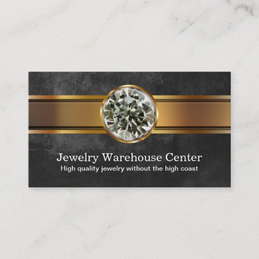 Customizable Jeweler Business Cards