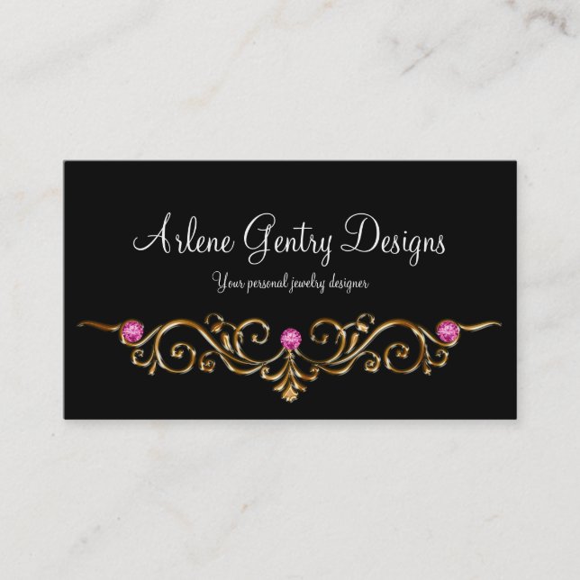 Jeweler Business Cards (Front)