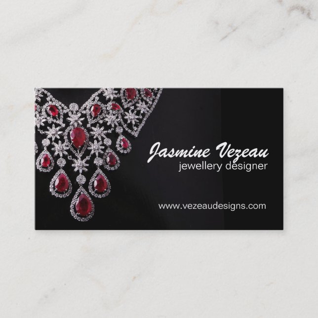 Jeweler Business Cards (Front)