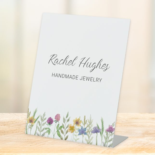 Jeweler Floral Display  Pedestal Sign (Creator Uploaded)