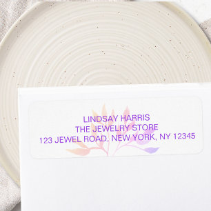 Jeweler Return Address Label