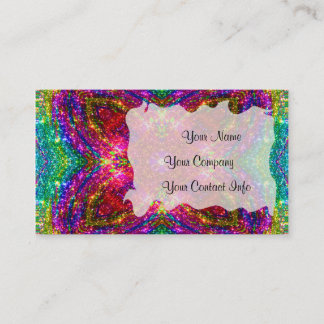 Jewelled Kaleidoscope Business Card Template