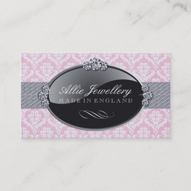 Jewellery Designer Business Cards (Front)