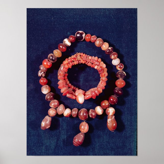 Jewellery from Khorsabad, Iraq Poster (Front)