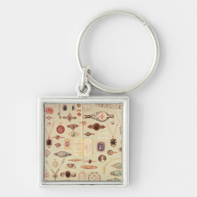 Jewellery from the 'Tiffany Catalogue', 1890 Keychain (Front)