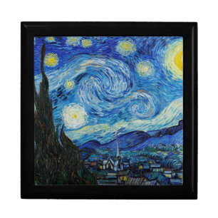 JEWELLERY KEEPSAKE BOX : STARRY NIGHT : Van Gogh