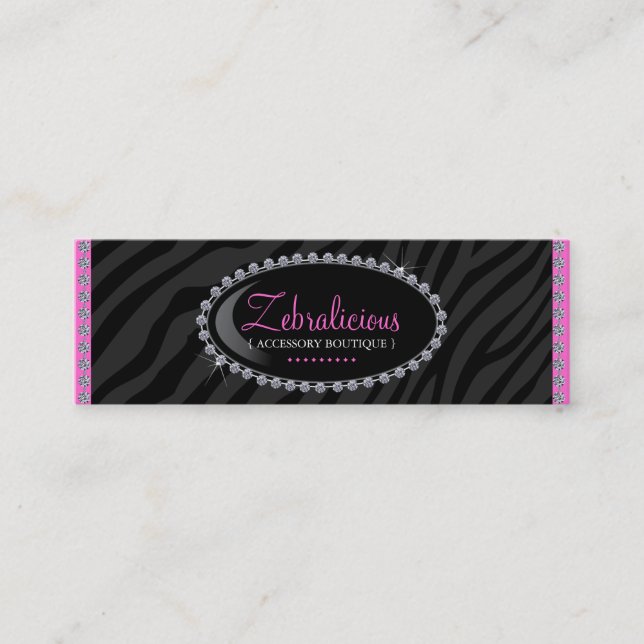 Jewelry & Accessory Boutique Business Cards (Front)