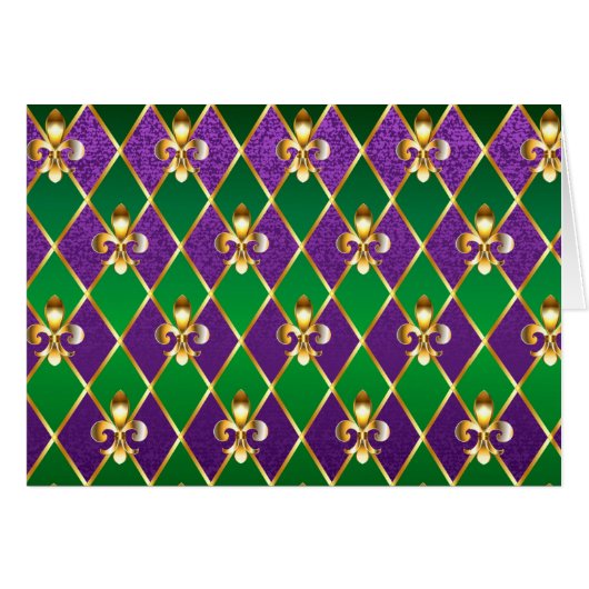 Jewelry Background Mardi Gras (Front Horizontal)