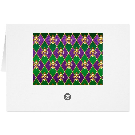 Jewelry Background Mardi Gras (Back Horizontal)