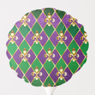 Jewelry Background Mardi Gras Balloon