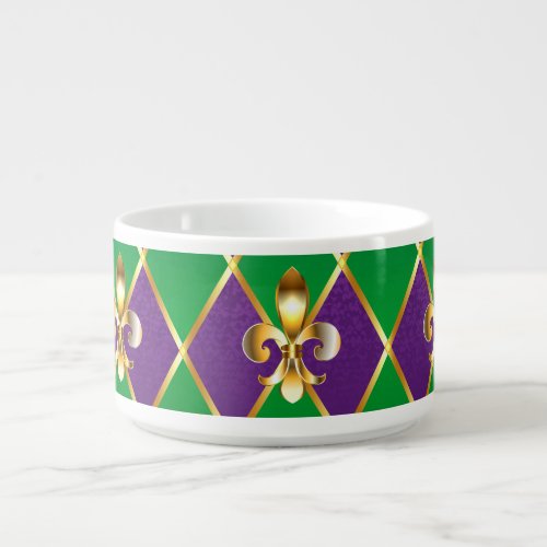 Jewelry Background Mardi Gras Bowl