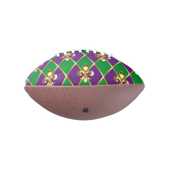 Jewelry Background Mardi Gras Football (Rotated 270)