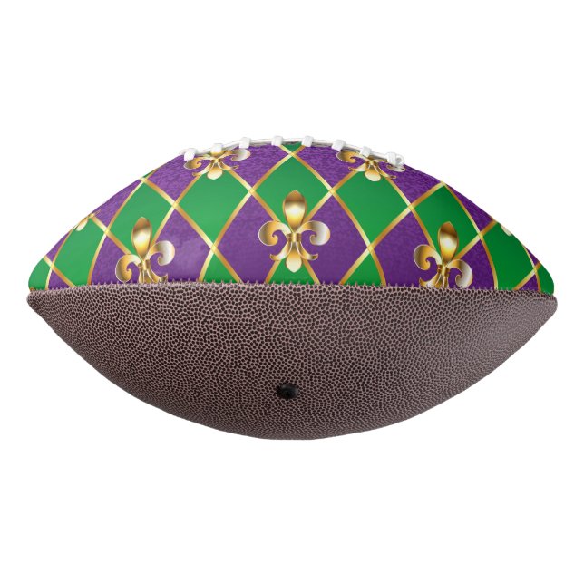 Jewelry Background Mardi Gras Football (Rotated 270)
