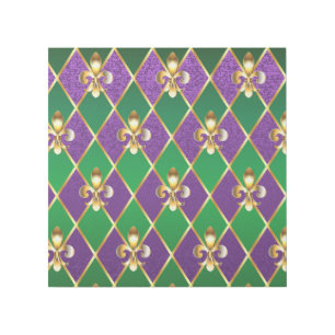 Jewelry Background Mardi Gras Gallery Wrap