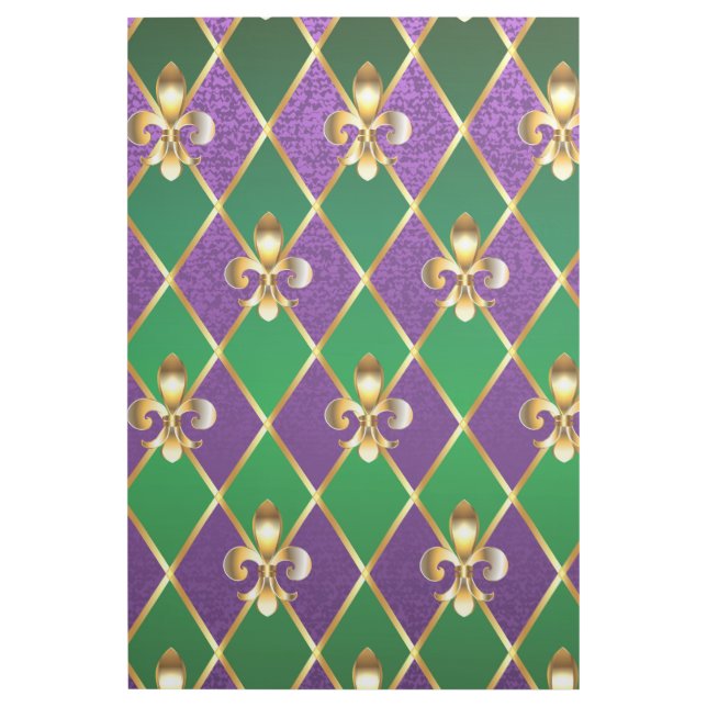 Jewelry Background Mardi Gras Gallery Wrap (Front)