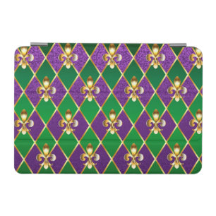 Jewelry Background Mardi Gras iPad Mini Cover