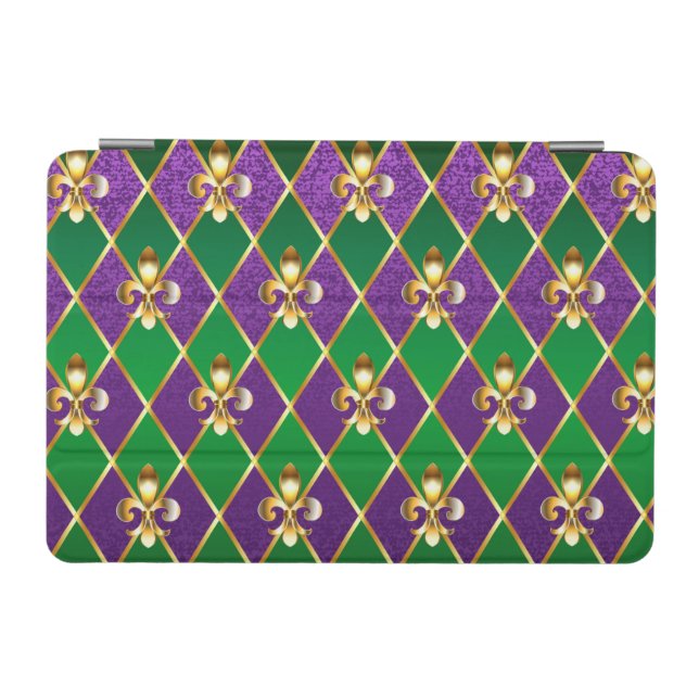 Jewelry Background Mardi Gras iPad Mini Cover (Horizontal)