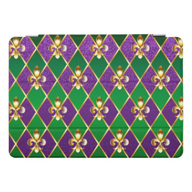 Jewelry Background Mardi Gras iPad Pro Cover (Horizontal)