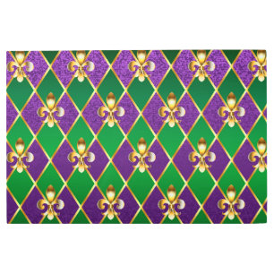 Jewelry Background Mardi Gras Metal Print