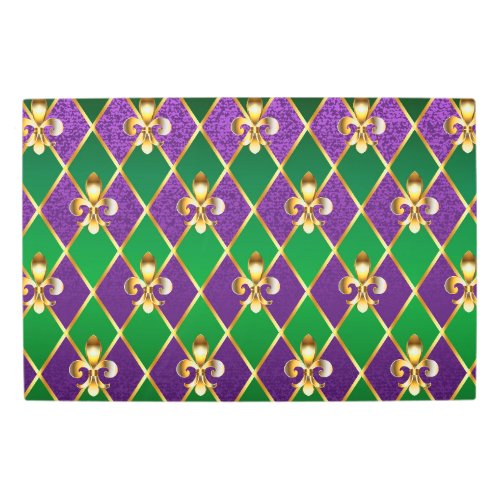 Jewelry Background Mardi Gras Metal Print