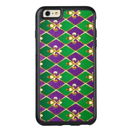 Jewelry Background Mardi Gras OtterBox iPhone 6/6s Plus Case