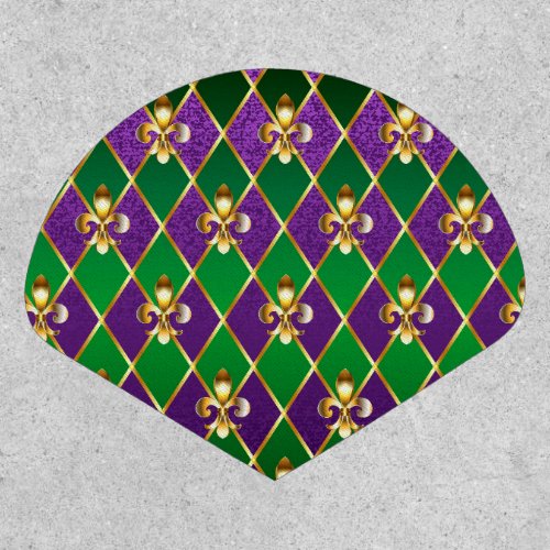 Jewelry Background Mardi Gras Patch