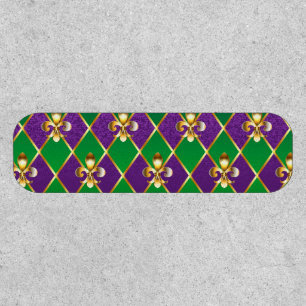 Jewelry Background Mardi Gras Patch