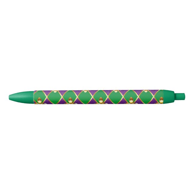 Jewelry Background Mardi Gras Pen (Front)