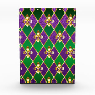 Jewelry Background Mardi Gras Photo Block