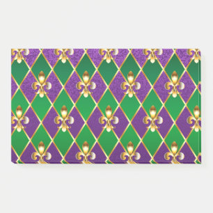 Jewelry Background Mardi Gras Post-it Notes