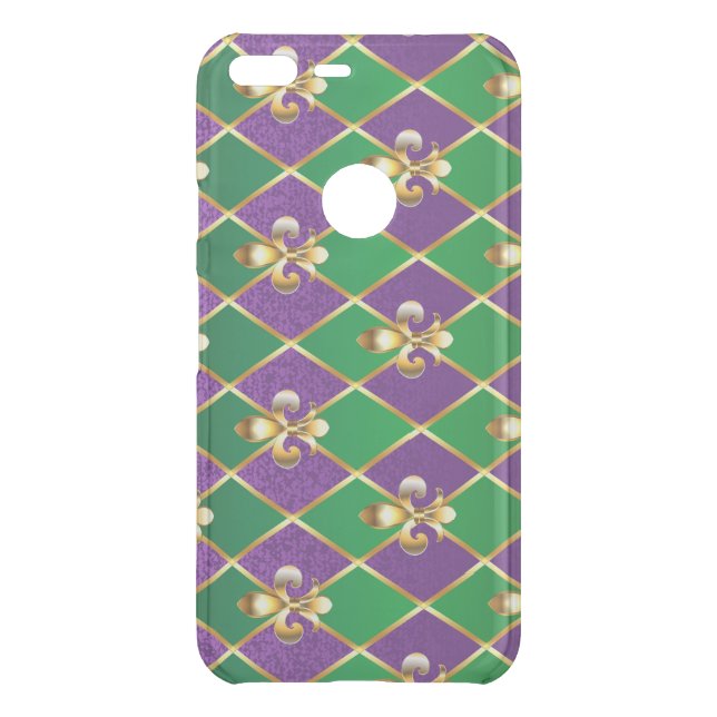 Jewelry Background Mardi Gras Uncommon Google Pixel XL Case (Back)