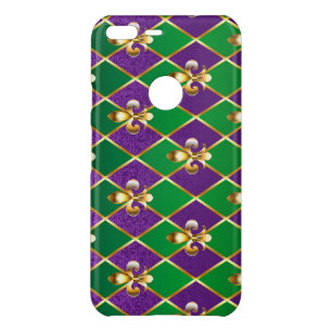 Jewelry Background Mardi Gras Uncommon Google Pixel XL Case