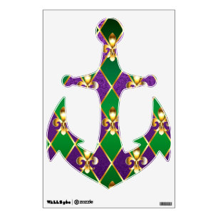 Jewelry Background Mardi Gras Wall Decal