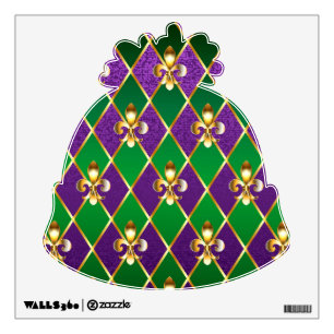 Jewelry Background Mardi Gras Wall Decal