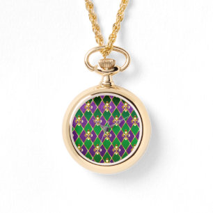 Jewelry Background Mardi Gras Watch