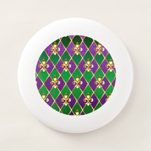 Jewelry Background Mardi Gras Wham_O Frisbee