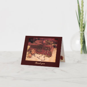 Jewelry Box Thank You Card