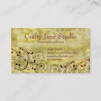 Jewelry Business Card Design by rhondajaidesigns at Zazzle
