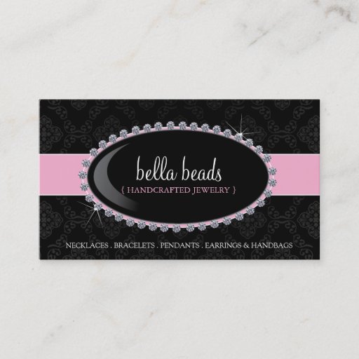 Customizable Jewelry Business Cards